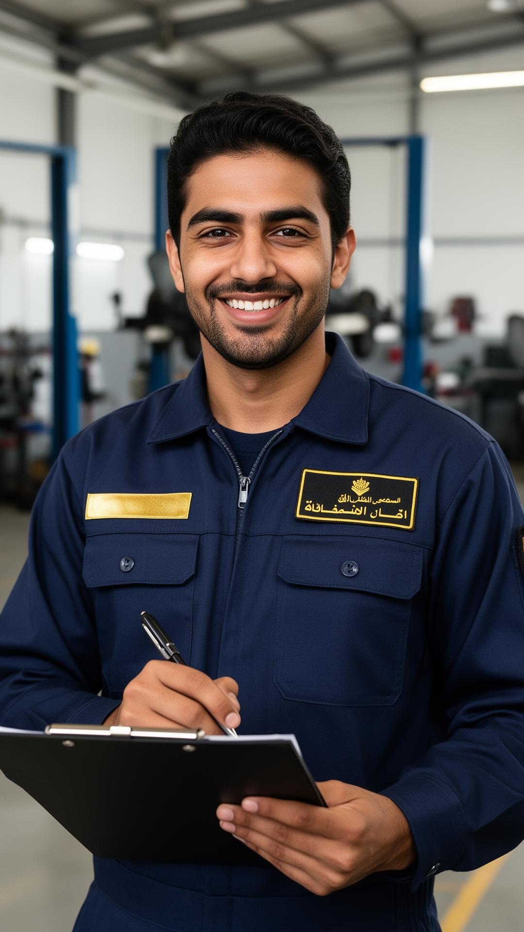 Inside Al Masa Garage workshop