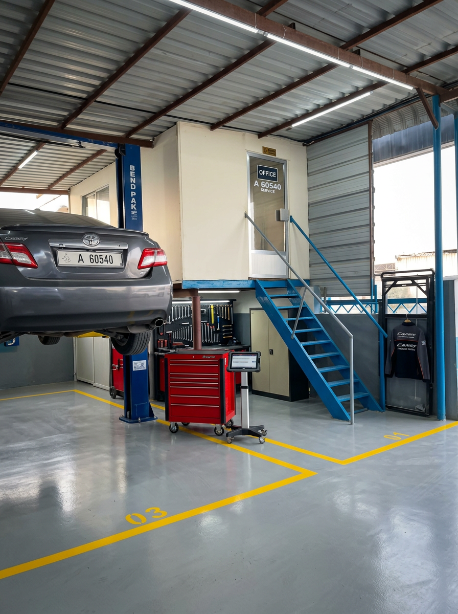 Inside Al Masa Garage — photo 24