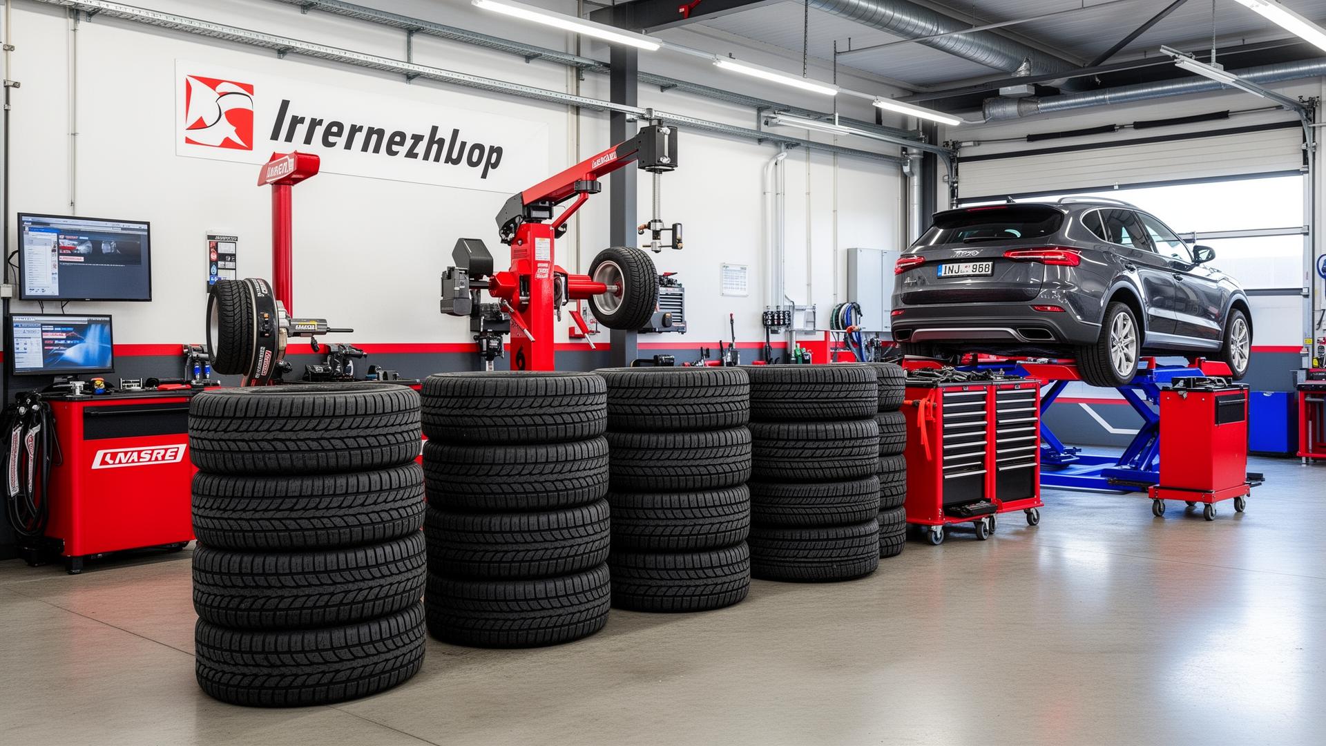 Inside Al Masa Garage workshop